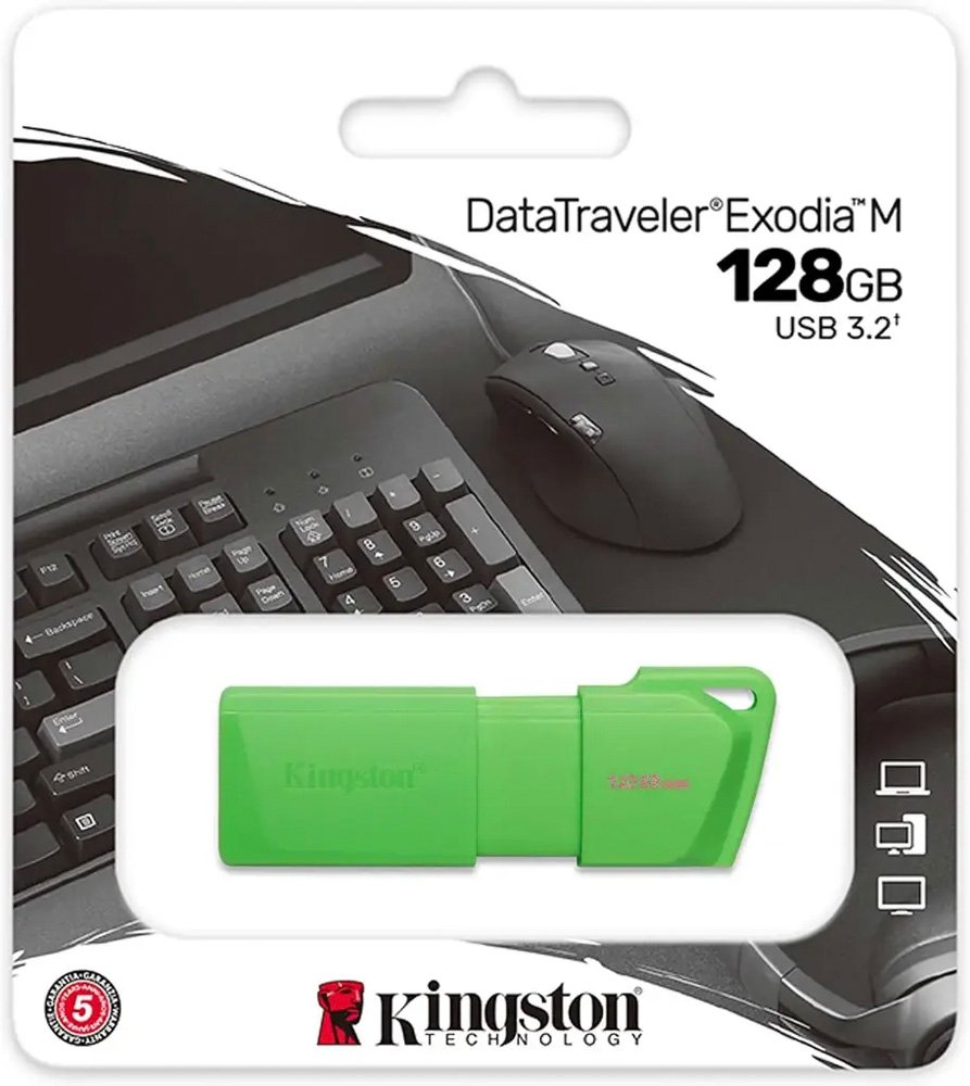 Memoria Kingston Usb 128gb DTXM Exodia 3.2 Verde