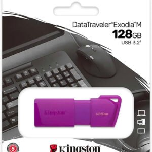 Memoria Kingston Usb 128gb DTXM Exodia 3.2 Morado