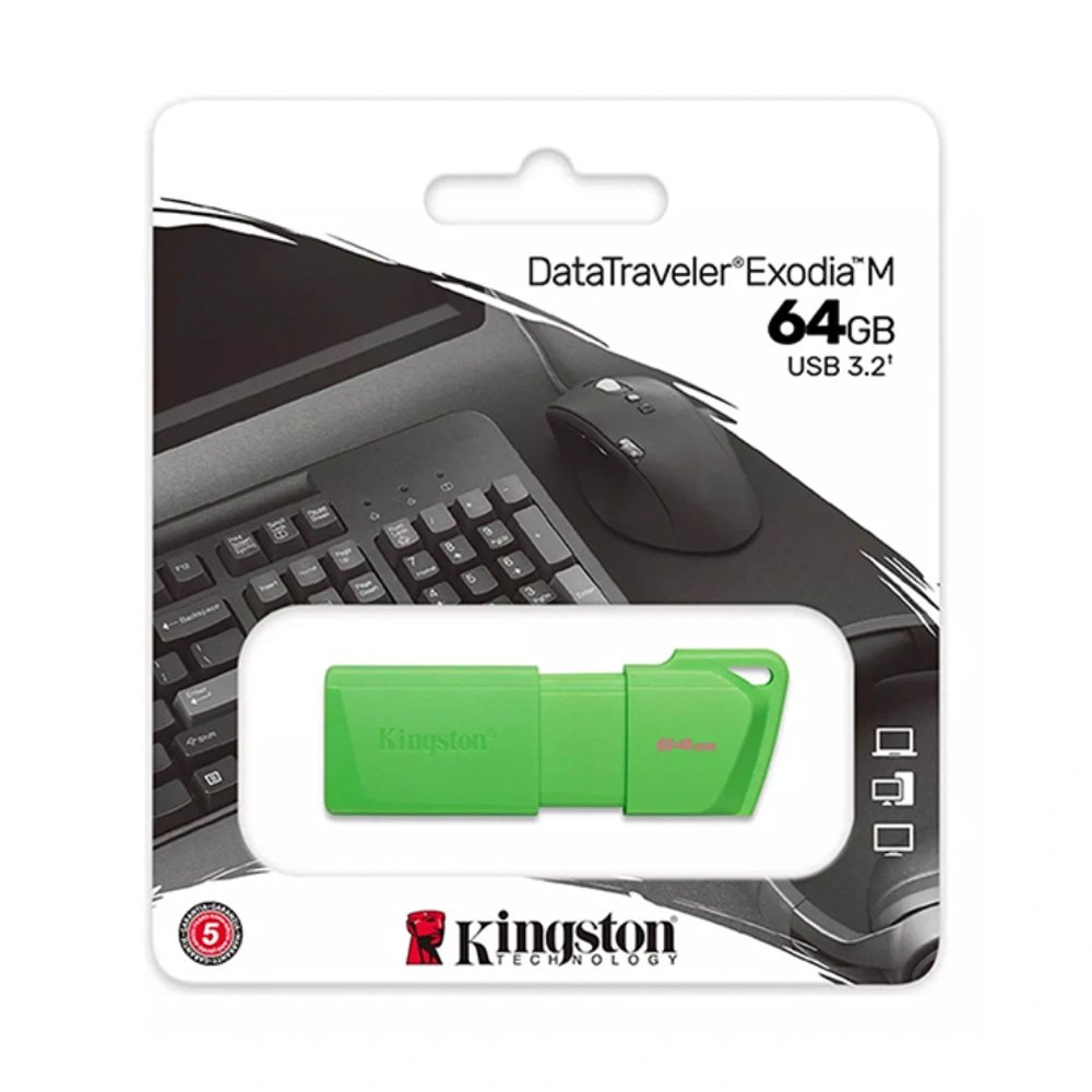 Memoria Kingston Usb 64gb DTXM Exodia 3.2 Verde