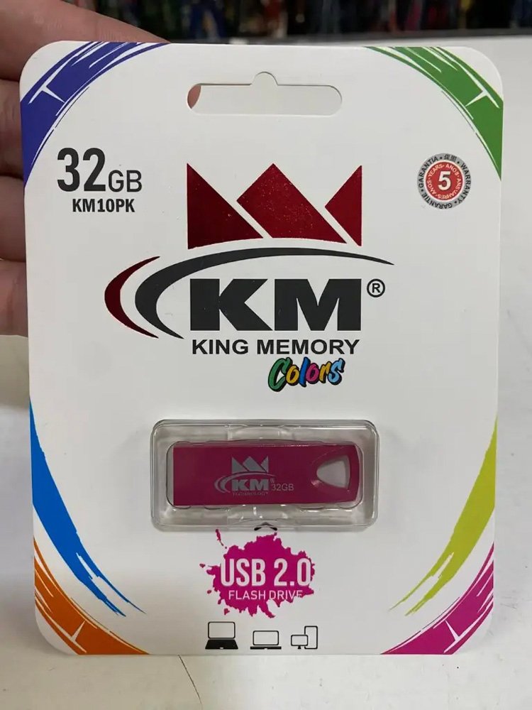 Memoria Km Usb 32gb KM10 Rosa