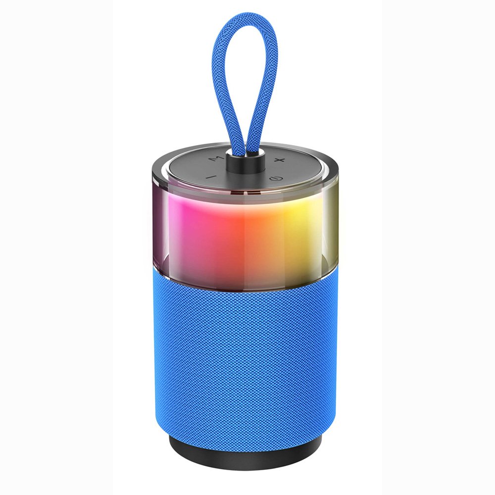 Mini Bocina Cilindrica Bluetooth RGB