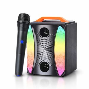 Bocina Bluetooth 4" 12W TWS RGB