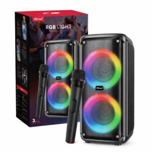 Bocina Bluetooth 3x2" 6W RGB + Micrófono
