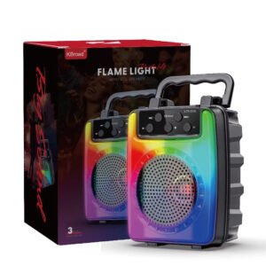 Bocina Bluetooth RGB Radio FM 4" OEM