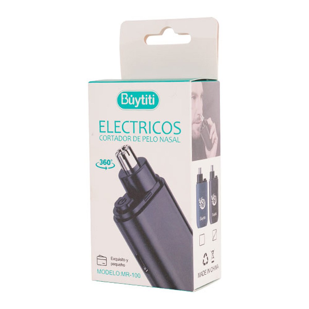 Depilador Eléctrico para Vello Nasal 360°