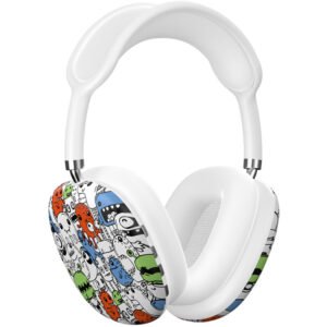 Audifonos de Diadema Bluetooth Diseño Paint P9