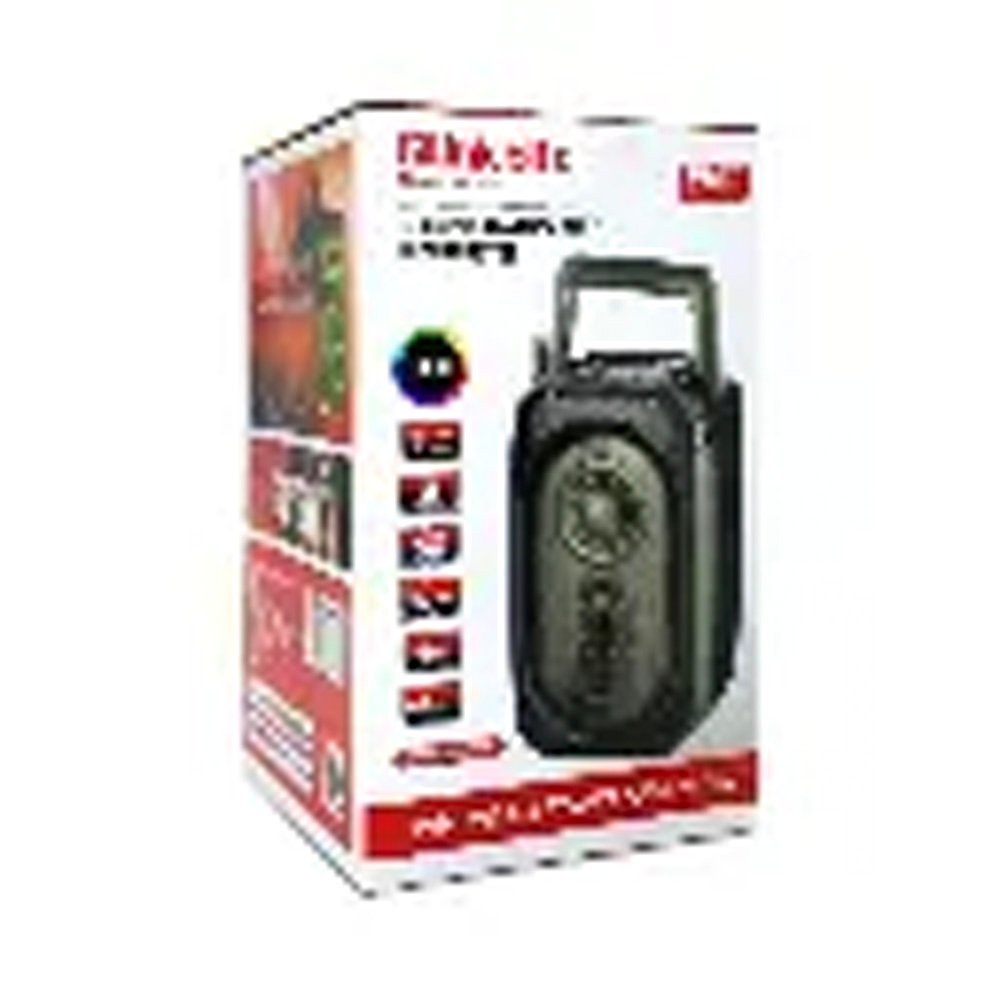 Radio Bocina Portatil 5W Con Luz