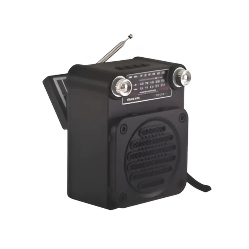 Bocina Bluetooth-Radio FM 5w con Panel Solar
