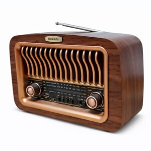Bocina Bluetooth Vintage Radio FM 5w 3"
