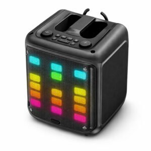 Bocina Bluetooth 3" 10W + Micrófono RGB