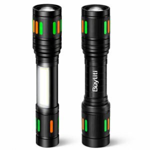 Linterna con Display + COM Zoom y Cuerpo de Metal