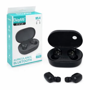 Audífonos Bluetooth con Estuche de Carga