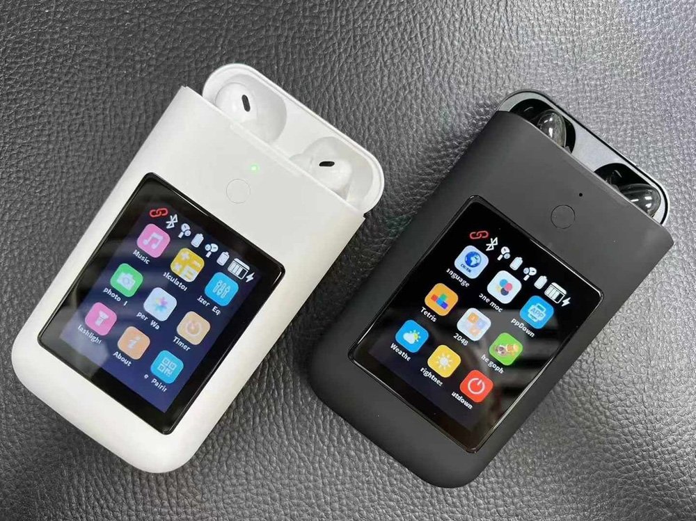 Audífonos Bluetooth ANC con Pantalla 2.8 Pulgadas