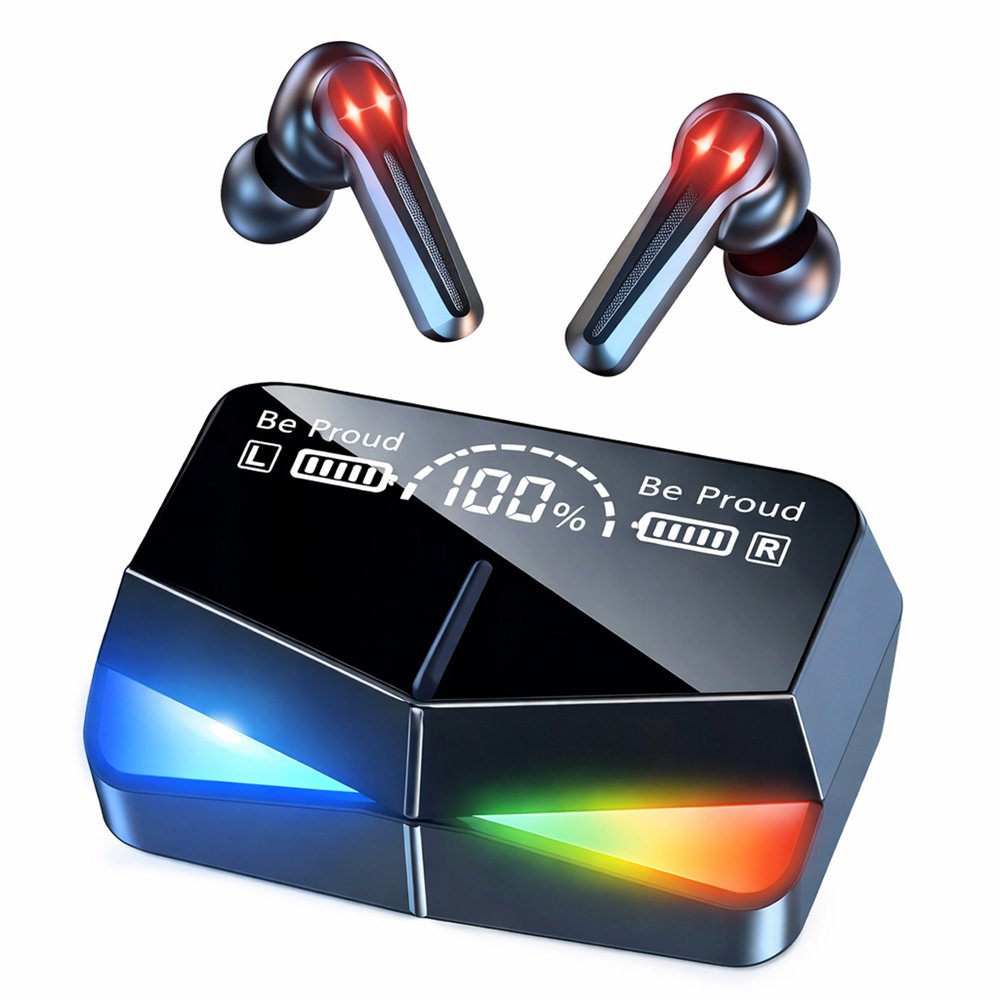Audífonos Bluetooth con Estuche LED