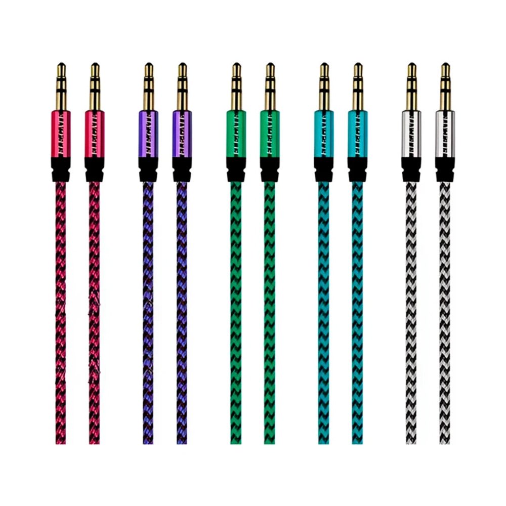 Cable Auxiliar 2 Metros 3.5mm a 3.5mm