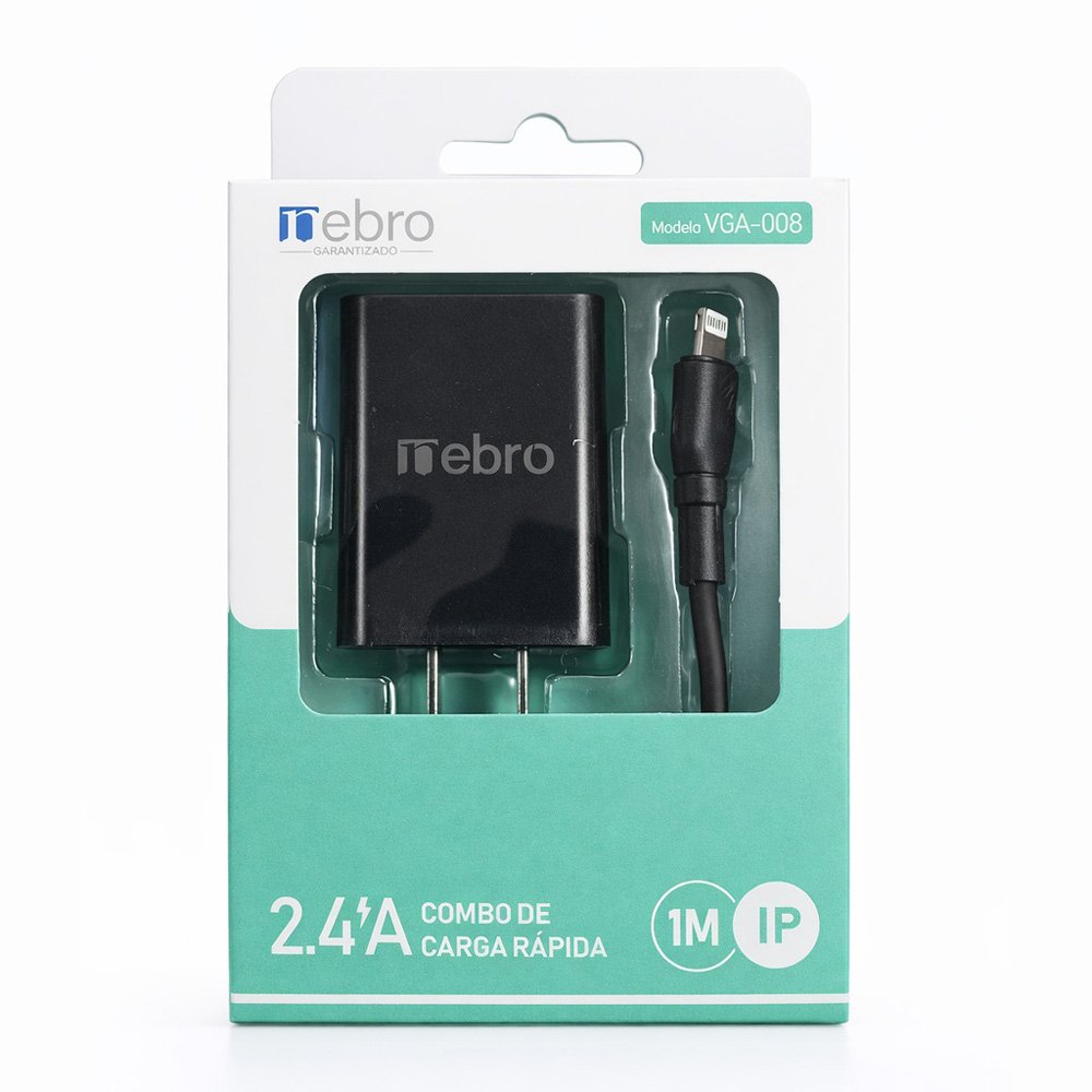 Combo Cargador Lightning 2.5A