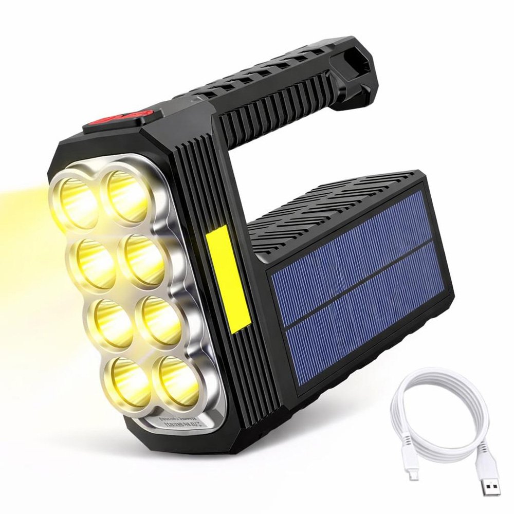 Lampara led de mano recargable solar led-1447