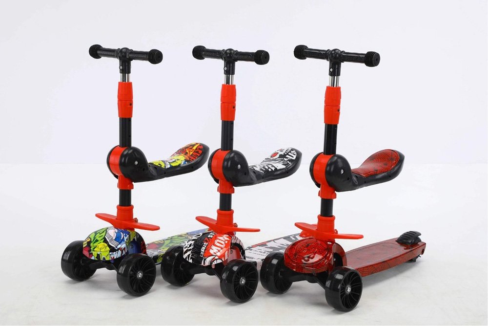 Patin con asiento para niños