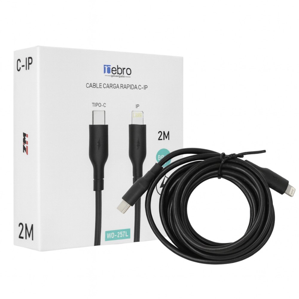 Cable de Carga Tipo C a Lightning