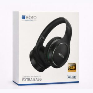 Audífonos de Diadema Bluetooth 34H Ultra Deep Bass