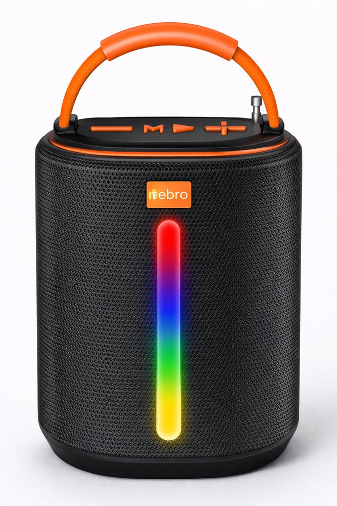 Bocina Bluetooth Portatil RGB Extra Bass