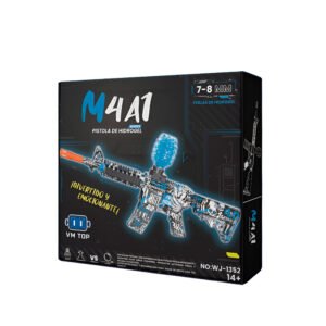 (WJ-1352) Pistola de Juguete M4A1 Mini Hidrogel