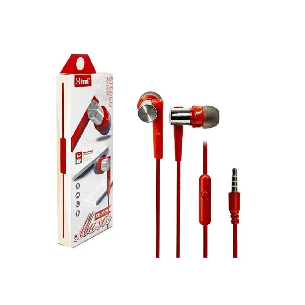 (XR-3109) Audifonos Alambricos Jack 3.5mm
