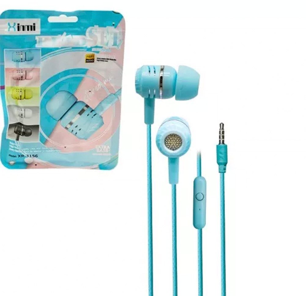 Audifonos alambricos con microfono
