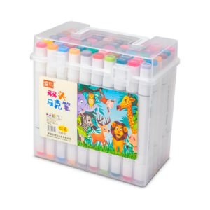 Set De 60 Plumones Acrilico